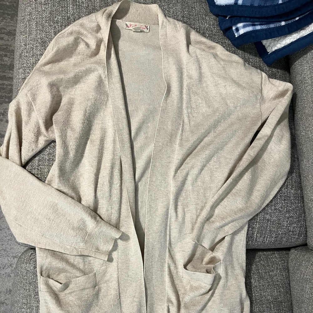 Light Tan Cardigan